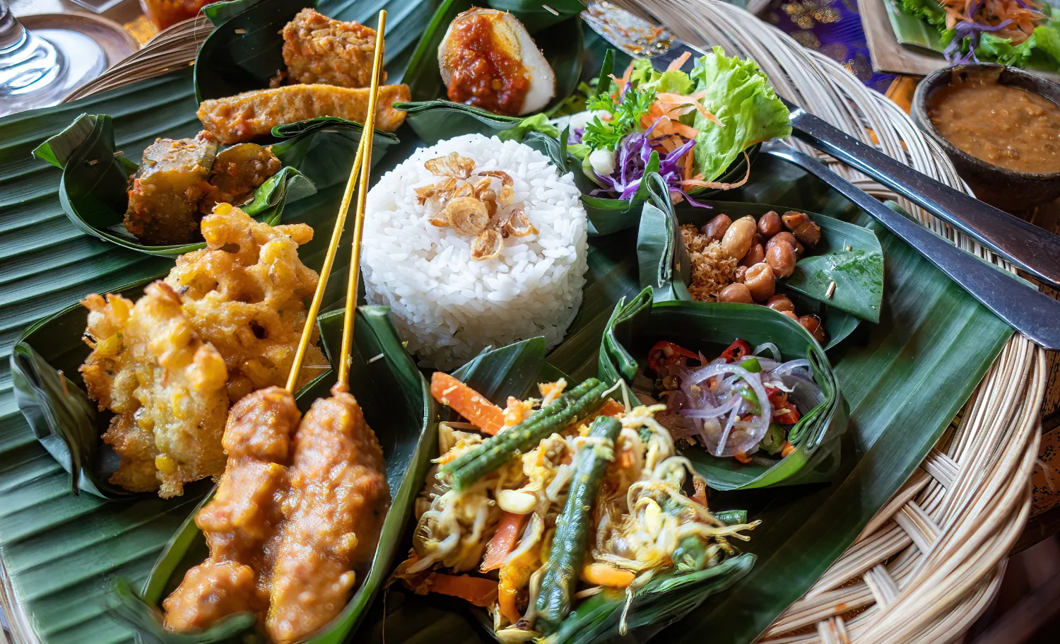 Plato tradicional de Indonesia