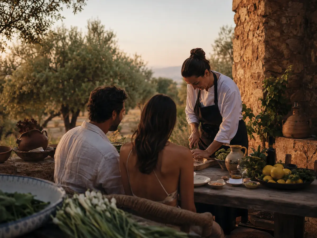 Experiencia gastronómica privada con una chef local